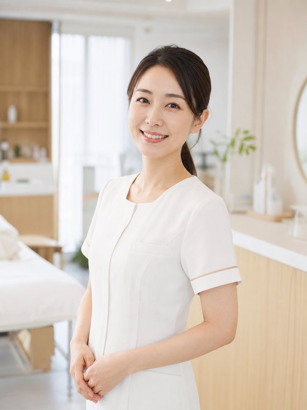 サロン店長のエステティシャン