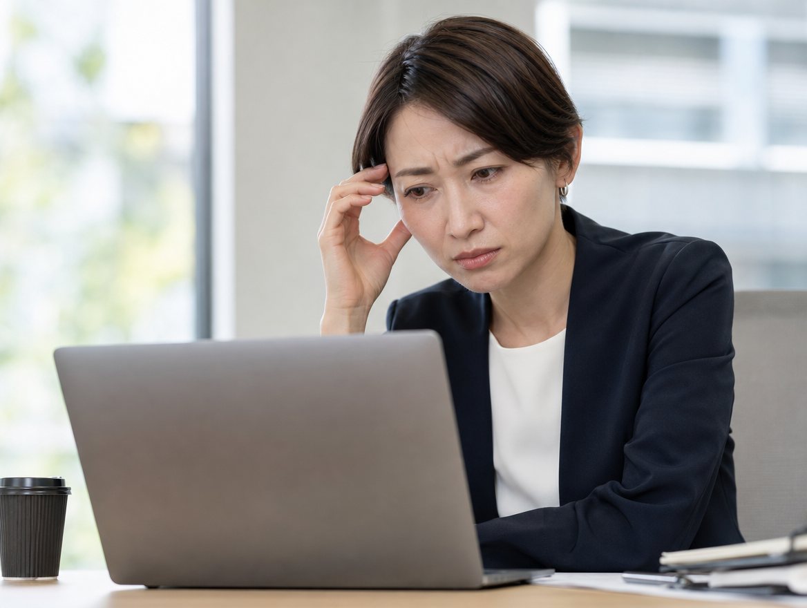 思うように集客できず悩む担当者